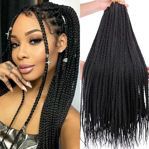Crochet Box Braid Pre looped Crochet Braids 3X...