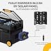 BougeRV 173Wh Detachable Battery, Car Refrigerator Battery for CRD2/Rocky V2.0/CRH Series 12 Volt Refrigerator,12/24V DC and 100-240V AC for Overlanding, Camping, RV, Truck (Adapter not included)