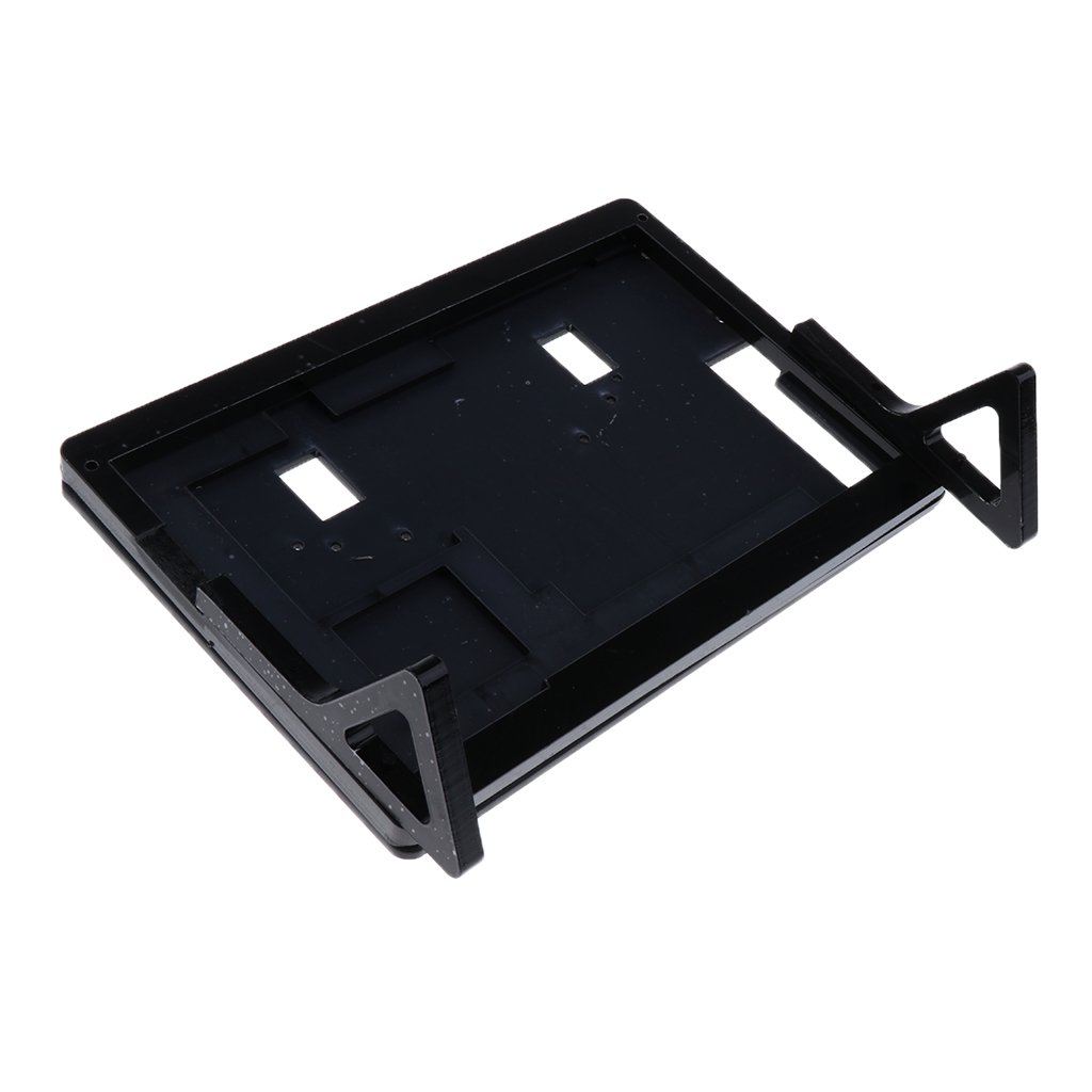 MagiDeal Durable Acrylic 7 Inch Touch Screen Case Hosing Holder for Raspberry Pi 2 B/ 3 B Black-image-48