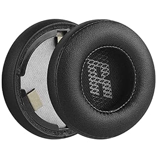 Geekria QuickFit Coussinets de rechange en cuir protéiné pour casque sans fil JBL Live 460NC Noir - Les Beatles, Paul McCartney, John Lennon, RIngo Starr, George Harrison Geekria QuickFit Coussinets de rechange en cuir protéiné pour casque sans fil JBL Live 460NC Noir – Image 2