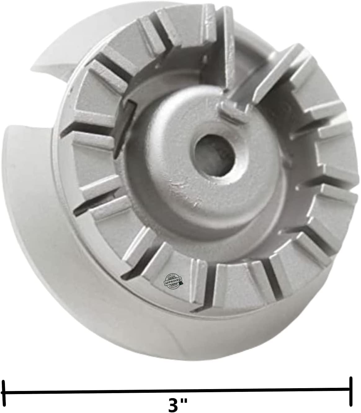 GLOB PRO SOLUTIONS 222D3633P001 CKD1350 Range Small Burner 222D3633P001 /2/3/4/5/6/7/8/9 Replacement for and compatible with GE Heavy DUTY