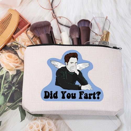 MYSOMY Twilight Inspired Gift Edward Inspired Makeup Bag Edward Fandom Gift Funny Edward Cosmetic Bag Movie Fans Gift (You Fart Bag) - Image 2