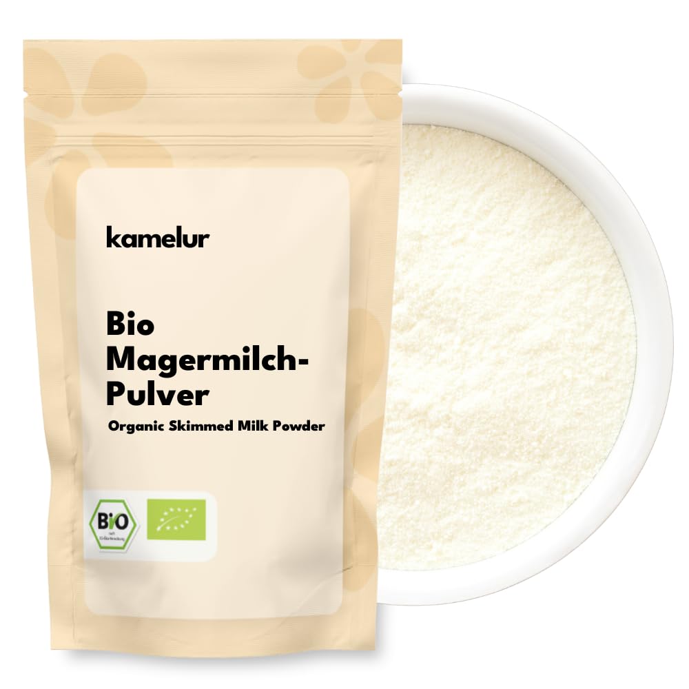 Kamelur Bio Magermilchpulver (500g) - Milchpulver aus deutscher biologischer Landwirtschaft