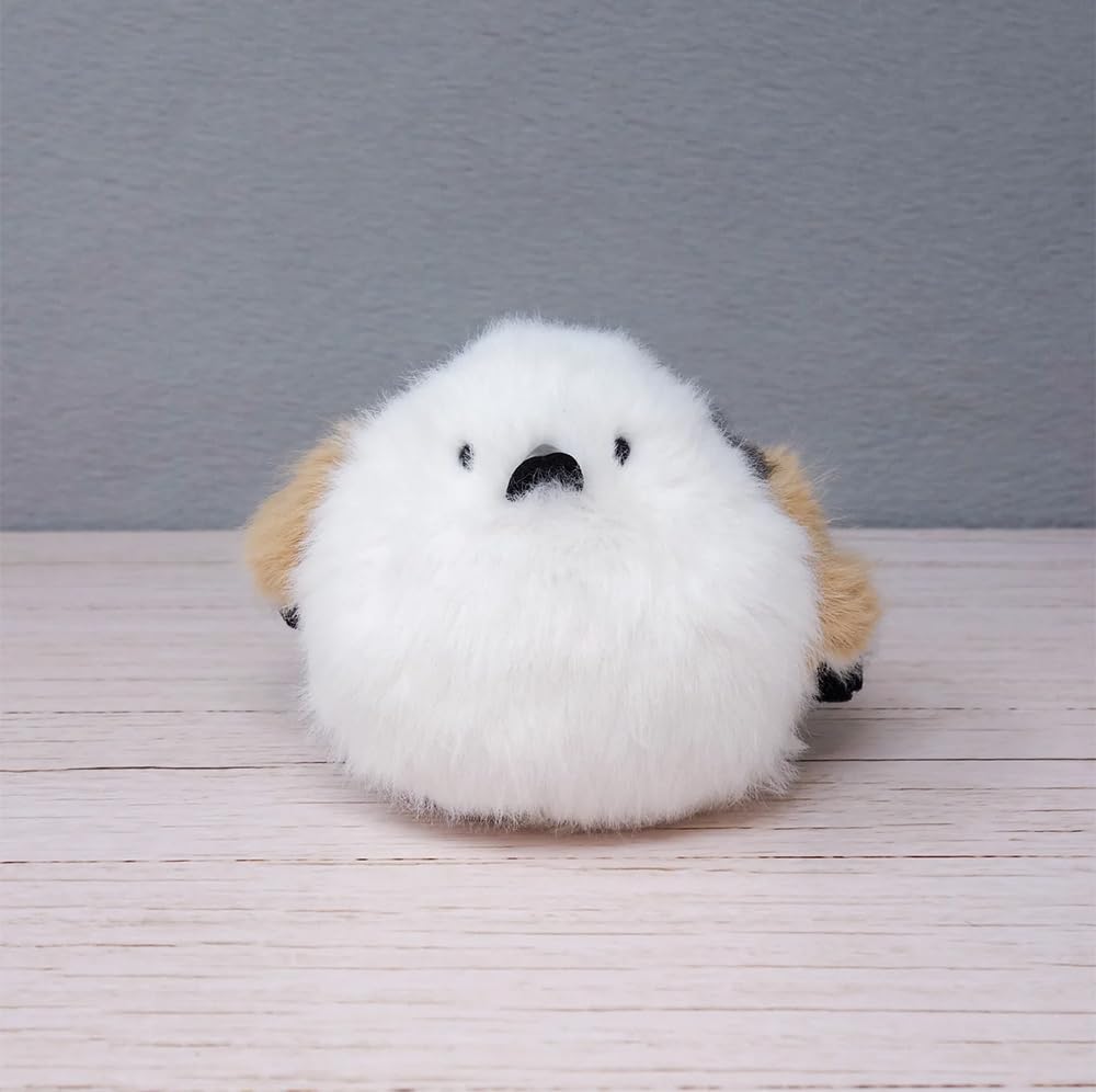 Amazon.co.jp: 内藤デザイン研究所 わたぽ ぬいぐるみ シマエナガ