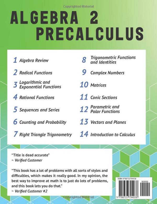The Best Algebra 2/Precalculus Book Ever: 2nd Edition - Image 2