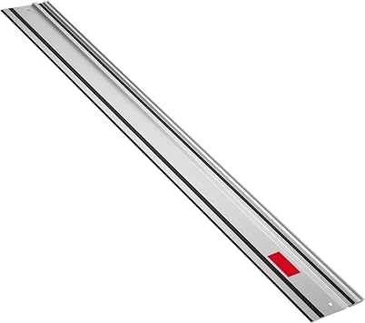 55in Track Saw Guide Rail Compatible with Milwaukee Track Saw, 55" Replacement for Milwaukee Guide Rail, Perfect Fit for Milwaukee Track Saw and Woodworking Longer Cuts,