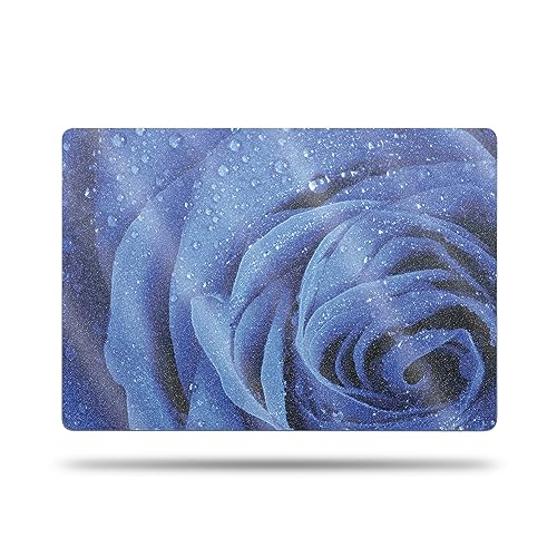 MightySkins Glossy Glitter Skin Compatible with Apple MacBook Air 15'' M2/M3 (2024) Full Wrap Kit - Rose Closeup | Protective, Durable High-Gloss Glitter Finish | Easy to Apply | Made in The USA