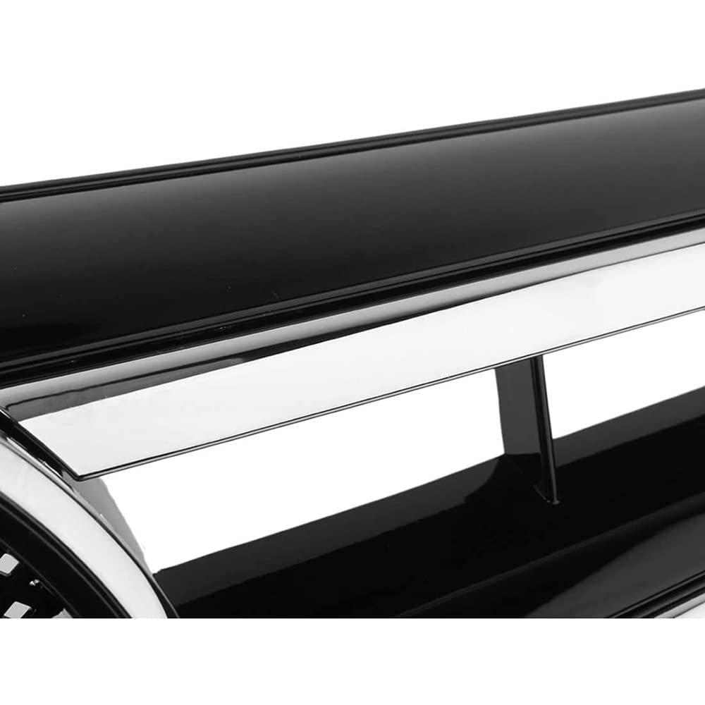 abrupt Rejilla Parachoques para Mercedes Benz CLS-Class C219 W219 2004-2007, Rejilla de Parrilla Delantera, Rejilla Delantera Tipo Riñón Parrillas de Riñón Capó, Rejilla de Parachoques Delantero