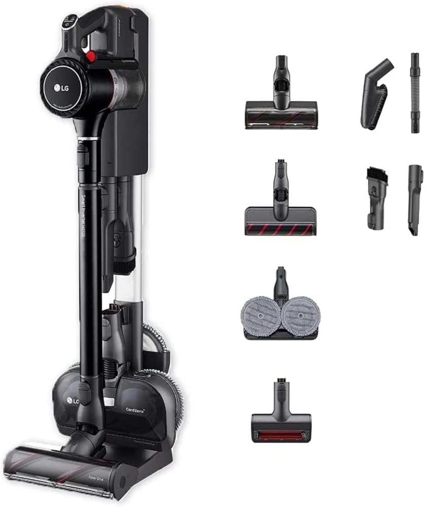Aspirapolvere Senza Fili LG CordZero A9K - 200W, 120 Min Autonomia, Con Lavapavimenti - Foto 8