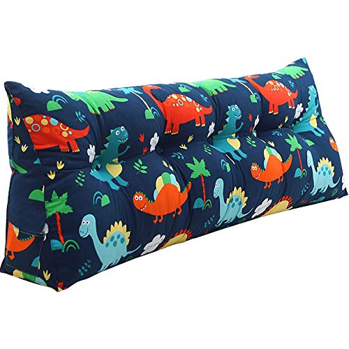 FYMDHB886 Cartoon Anime Bedside Long Cushion Triangle Tatami Backrest Double Sofa Soft Bag Lumbar Pillow Side Pocket Design