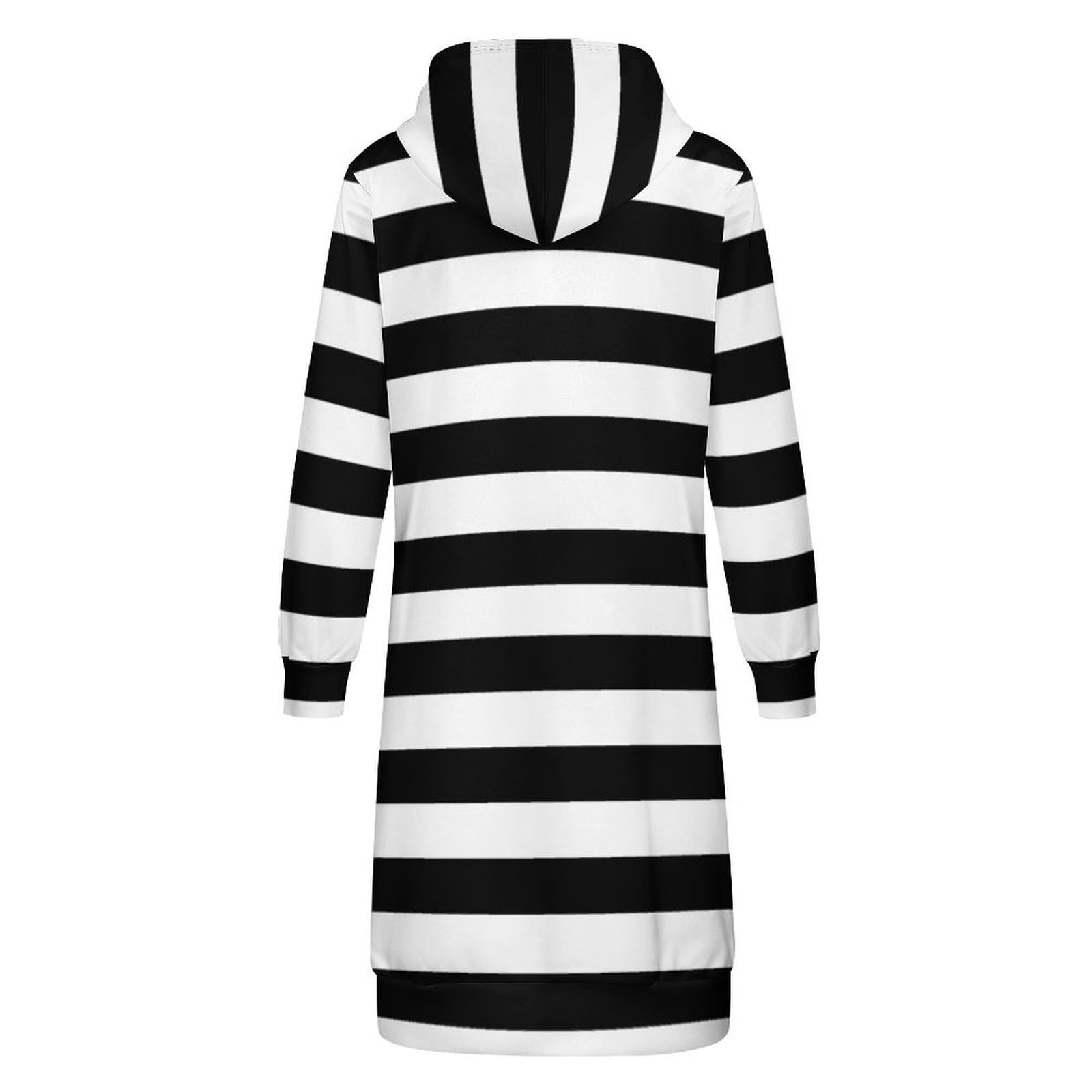 Felpa Donna con Zip Felpe Sportiva con Tasche E Cappuccio Motivo A Strisce Orizzontali Morbida Invernale Giacca Regolabile Confortevole per Uso Quotidiano Casual