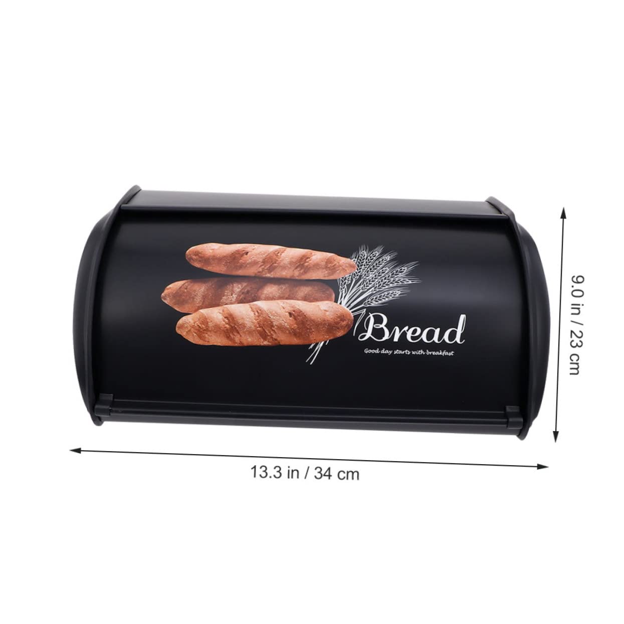 SHOWERORO Caja De Pan Multifunción Retro Para Panadería Gran Capacidad Para Almacenar Pan y Aperitivos