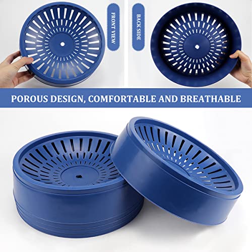 Image of 10 Pcs Plastic Pigeon Nest Bird Nest Bowls Pigeon Nest Bowl Breeding Hatching Nest for Pigeons Quails Breeding Hatching (Blue1)