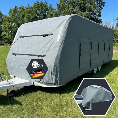your GEAR Funda para autocaravana Bonito 550 590 • Funda protectora para autocaravana de 4 capas para una anchura de 230 a 250 cm