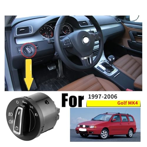 Interrupteur phare VW Golf 4 réparer commande antibrouillard automobile - 3