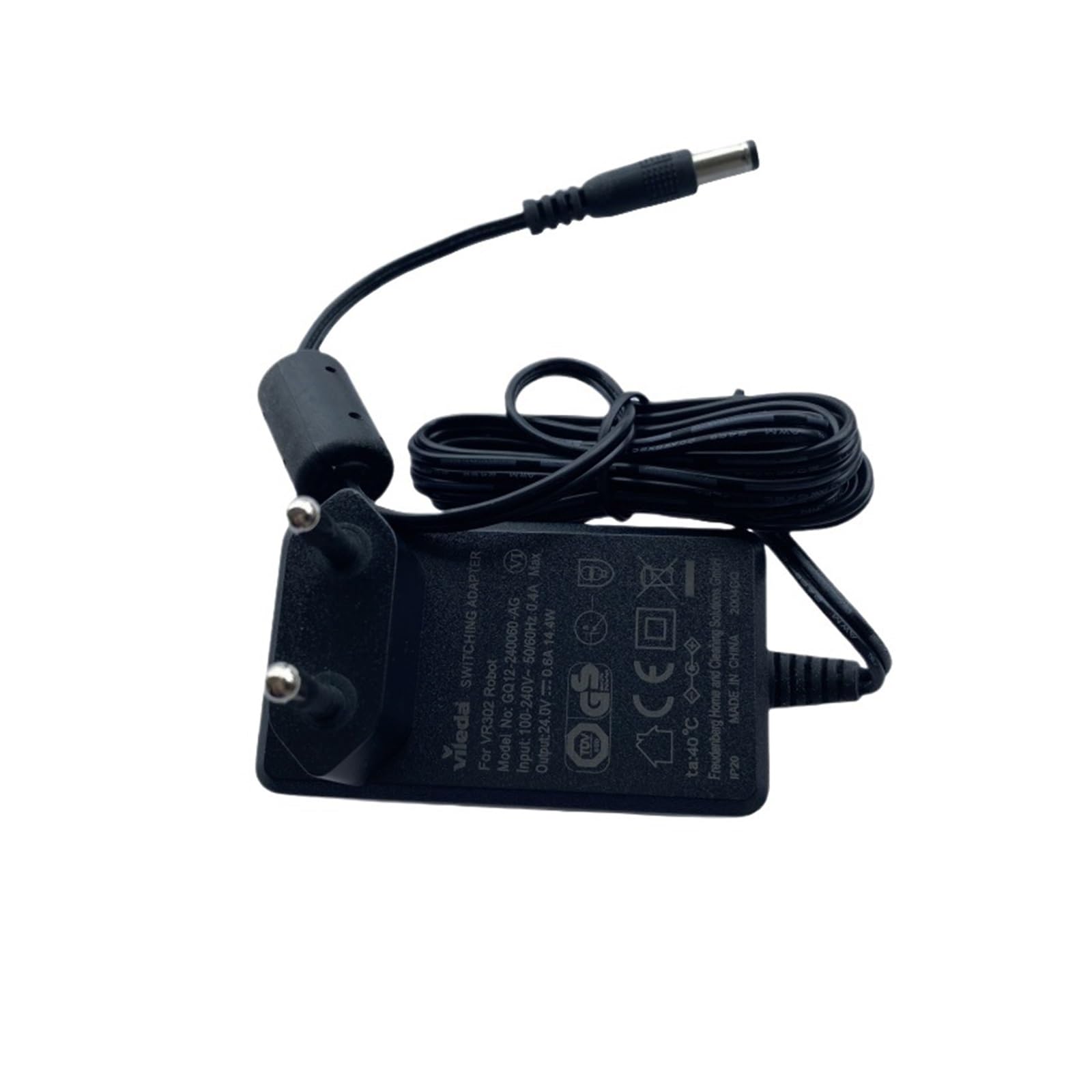 Power Adapter Or Charging Base Stand Compatible for Vileda VR302 Compatible for Proscenic 790T Robot Vacuum Cleaner Parts