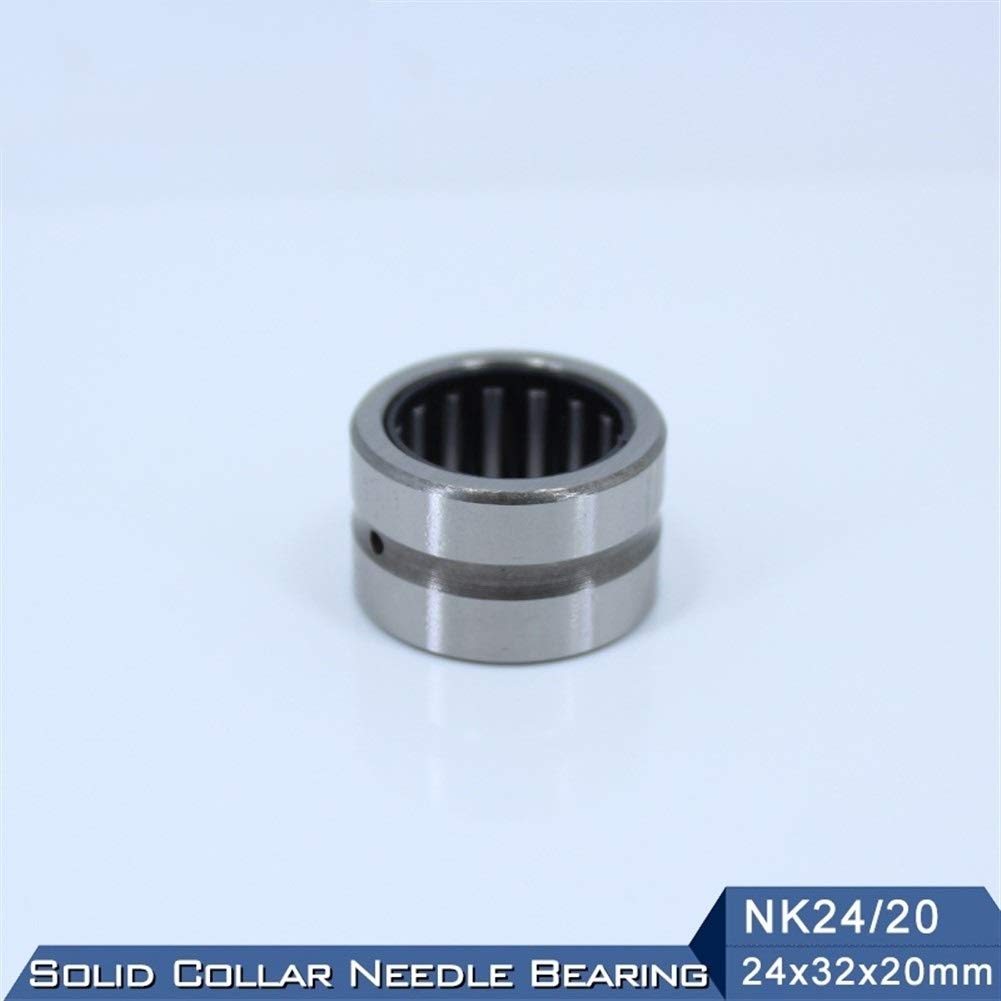 NK24 / 20 de cojinete de 24x32x20 mm (5 PC) Solid Collar rodamientos de Agujas sin Anillo Interior del rodamiento NK24 / 20 NK2420 YIJIAN