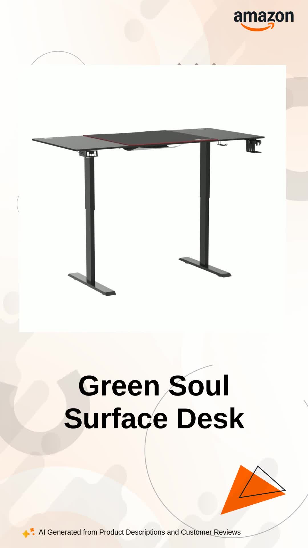 Green Soul Surface 2.0 Electric Sit Stand Desk