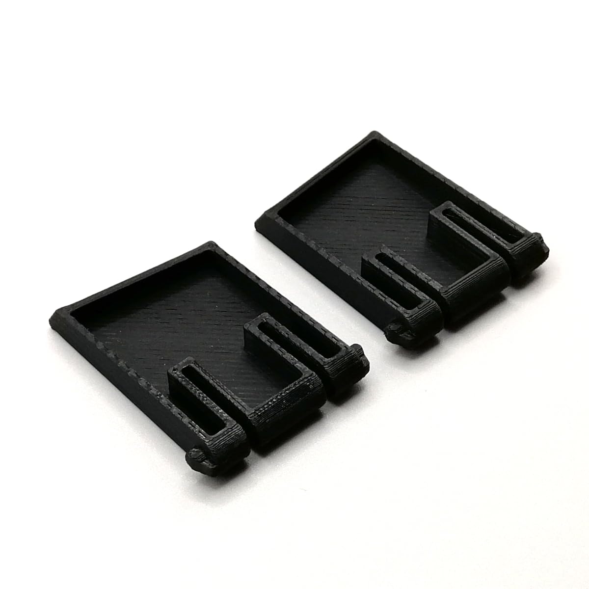 2 Pieds De Clavier De Rechange Pour Logitech G11 | Noir | Plastique PLA | Dimensions 21x20x5 Mm | Fabriqué En Allemagne