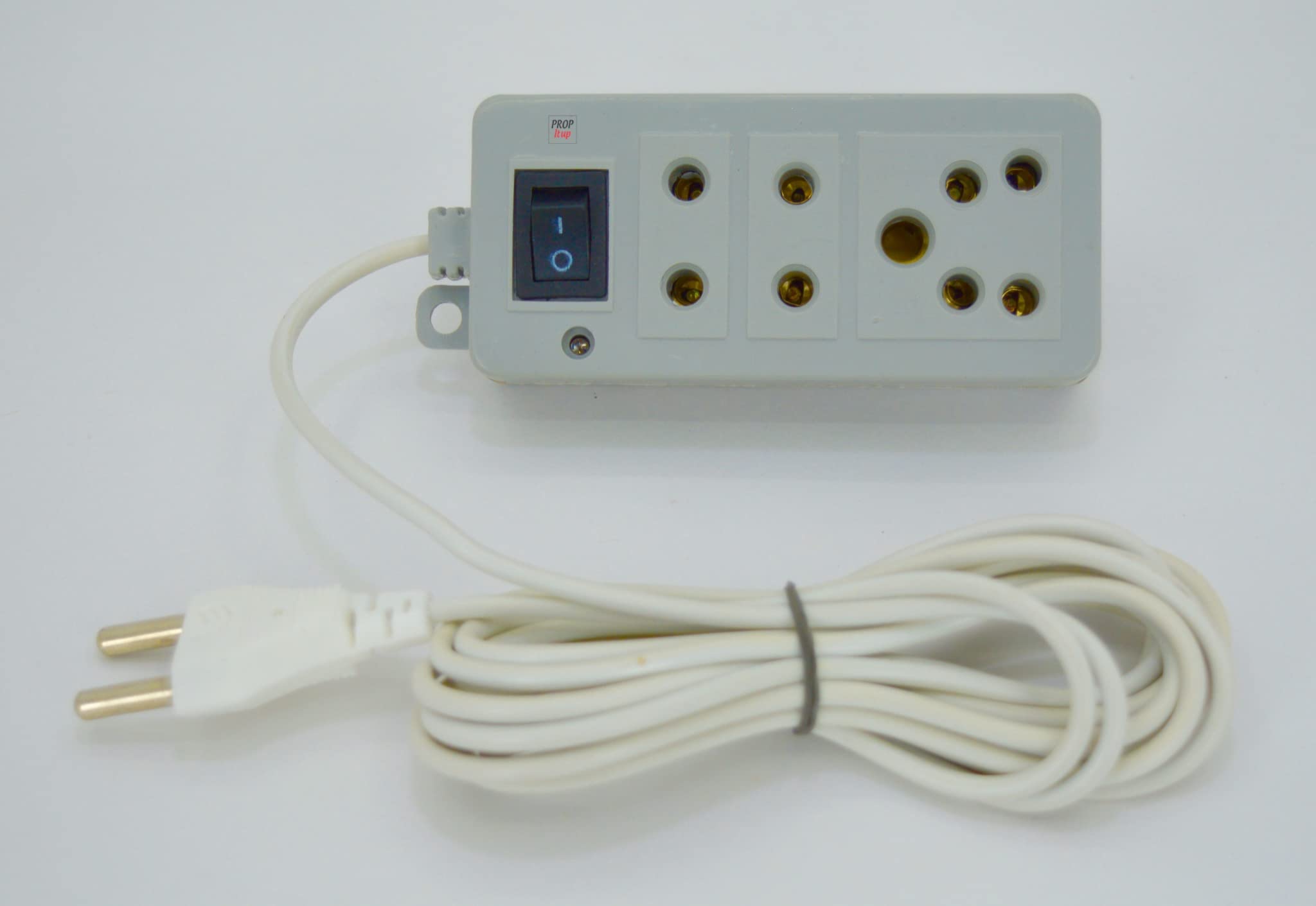 Prop It Up Multi Plug 5+2(2) Socket Extension Cord Power Strip with 3 Meter Braided Coil-picture-12