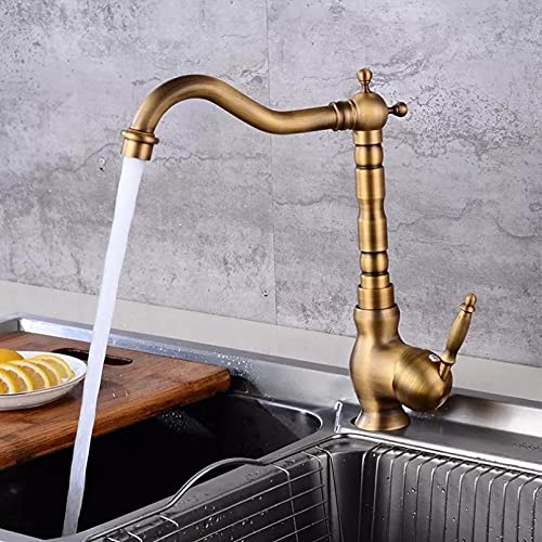 Robinet de cuisine extractible mitigeur eau chaude froide pivotant