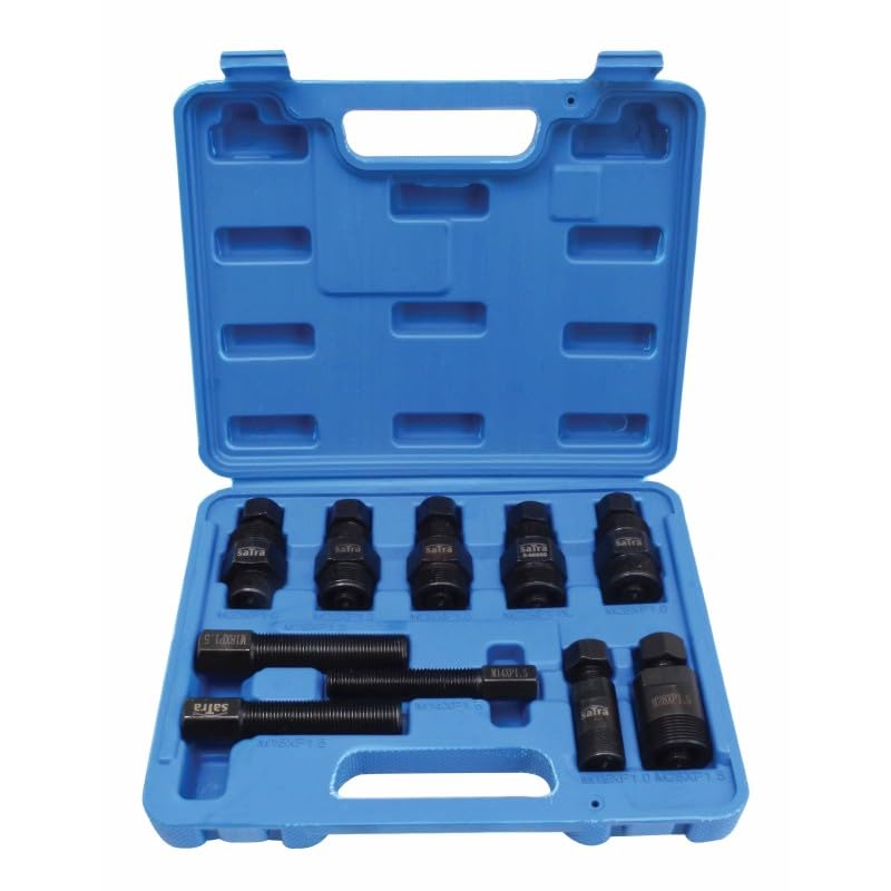 SIO Juego Extractor Plato Magnético y Volante Magnético Motos 15 Piezas – Kit Extractores Universales para Encendido, Alternador y Rotor Moto