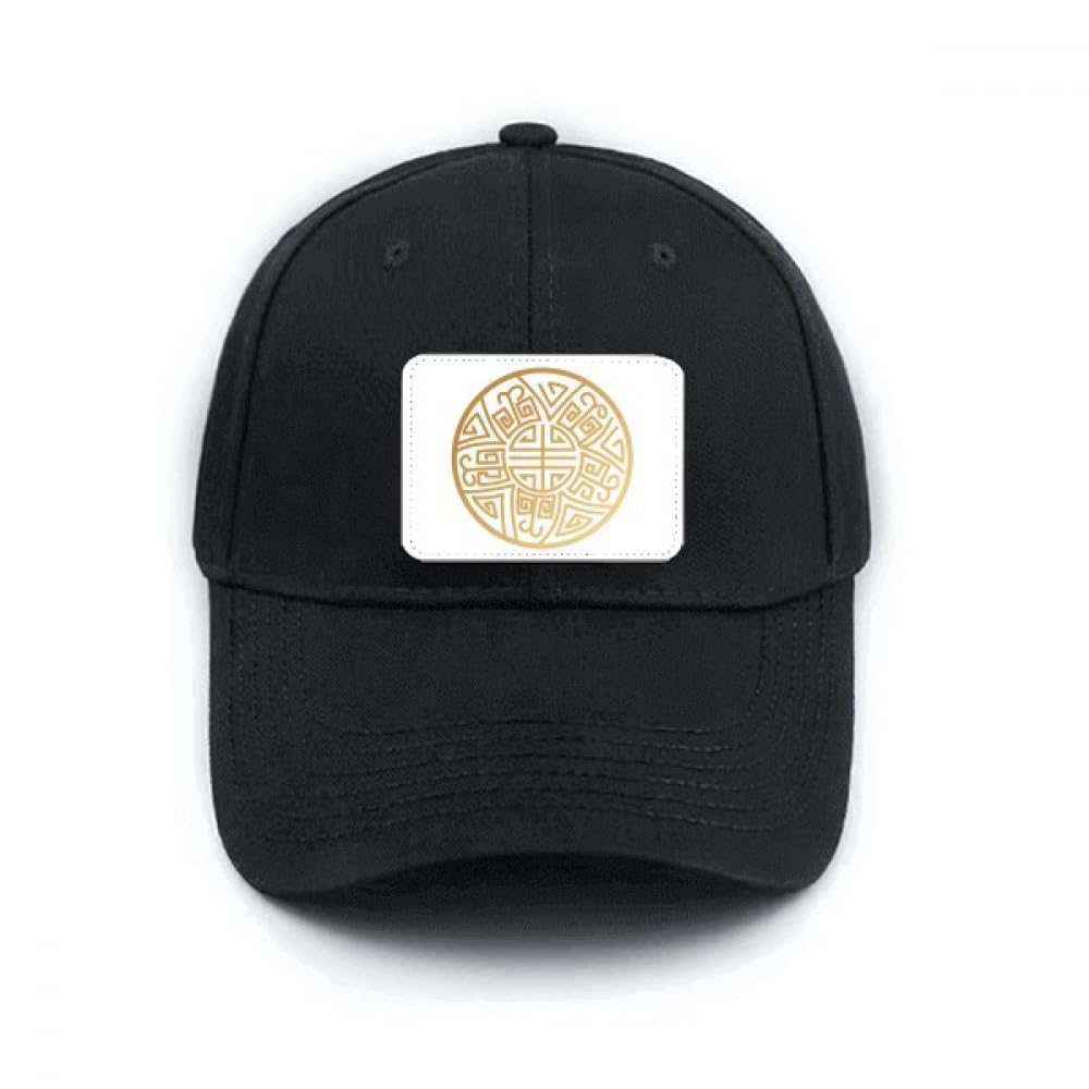 Casquette ronde noire ajustable pour vos sorties en ville et loisirs - 4