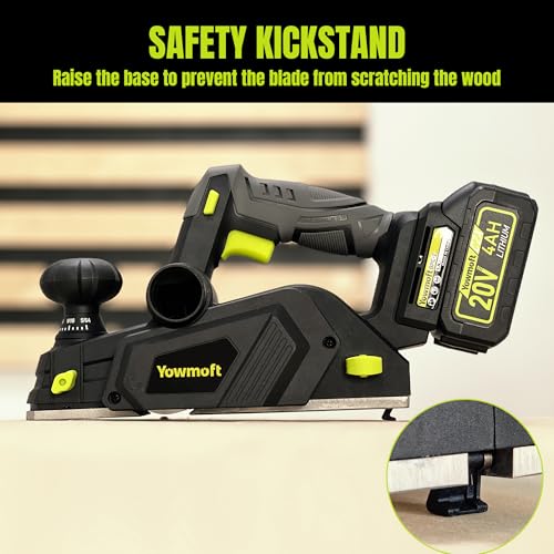 Yowmoft 20V Cordless Planer