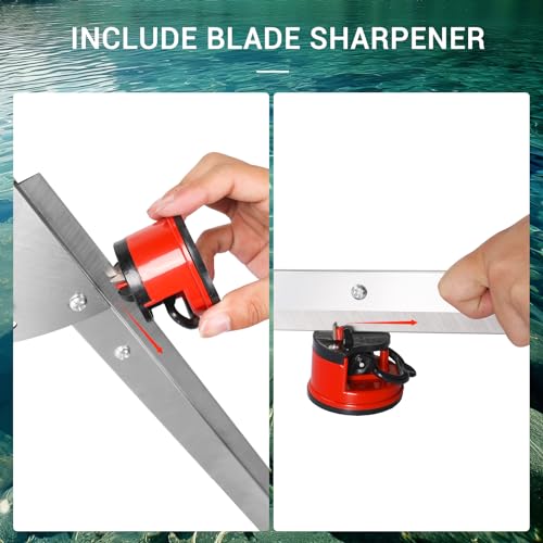 YiViKPE Cortador De Ervas Daninhas Do Lago Yivikpe, Ferramenta De Corte De Plantas Aquáticas De 27-4