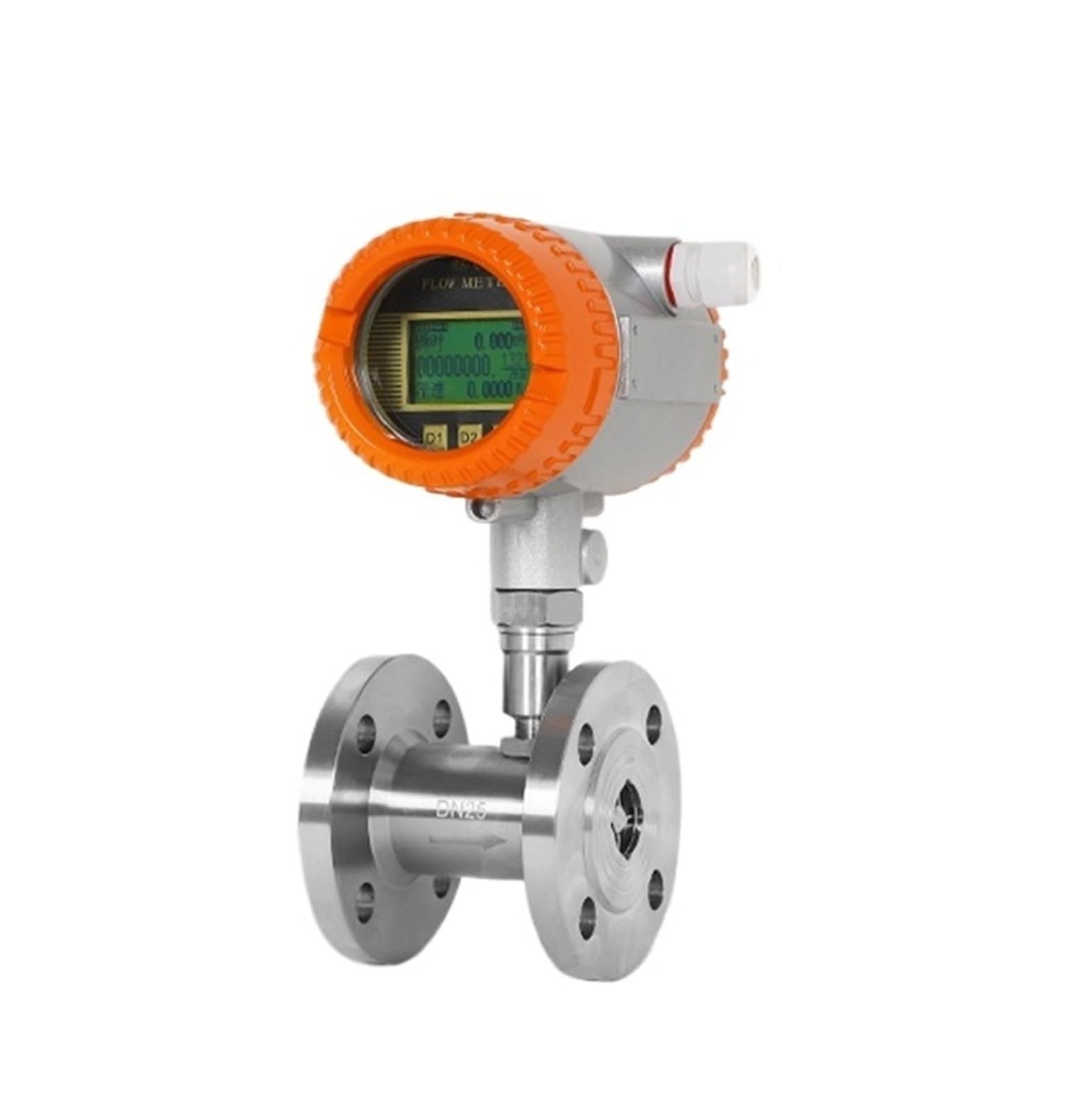 TBZOQAID Liquid Flow Meter Electronic Digital Display Water Sensor(DN40 flange)