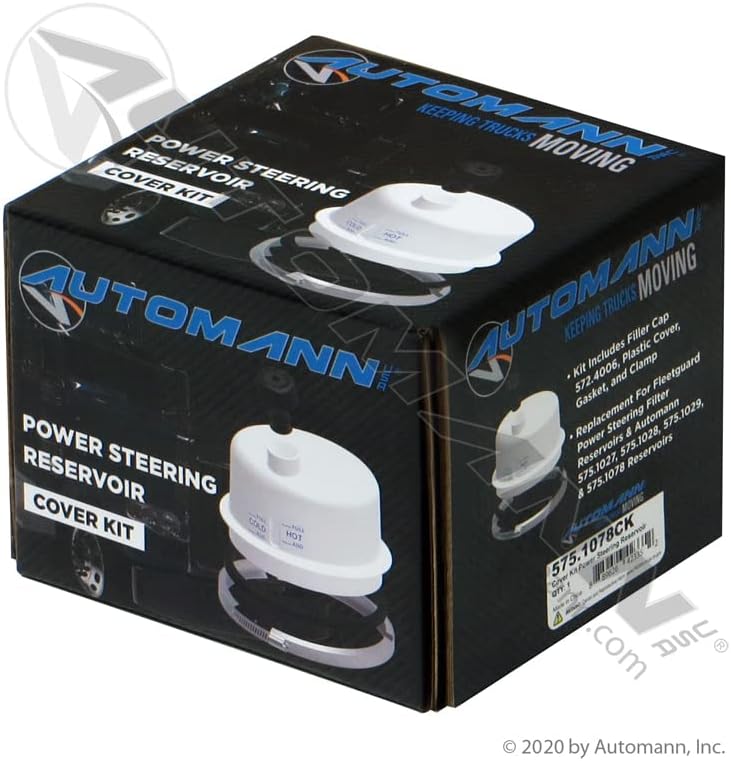 Miniatura 2 de Kit de cubierta Depósito de dirección asistida para Freightliner, Peterbuilt, Kenworth