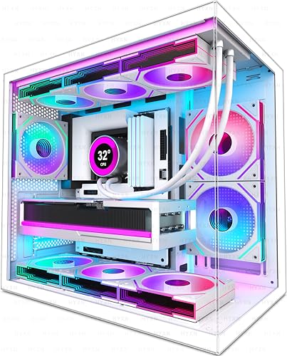 Ampio sistema di raffreddamento, supporta radiatore da 360 mm. B-Mode M-ATX (compatibile con configurazione Dual Fan).