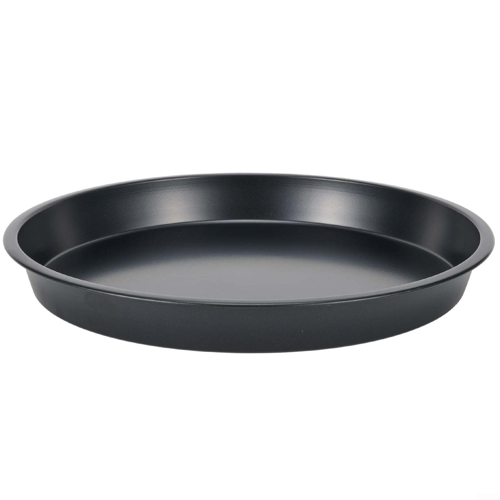 Teglia Per Pizza Rotonda Antiaderente Da 30,5 Cm - Acciaio Al Carbonio Con Fori, Ventilata - Per Crosta Croccante E Frizzante - Adatta A Forno, Microonde E Lavastoviglie