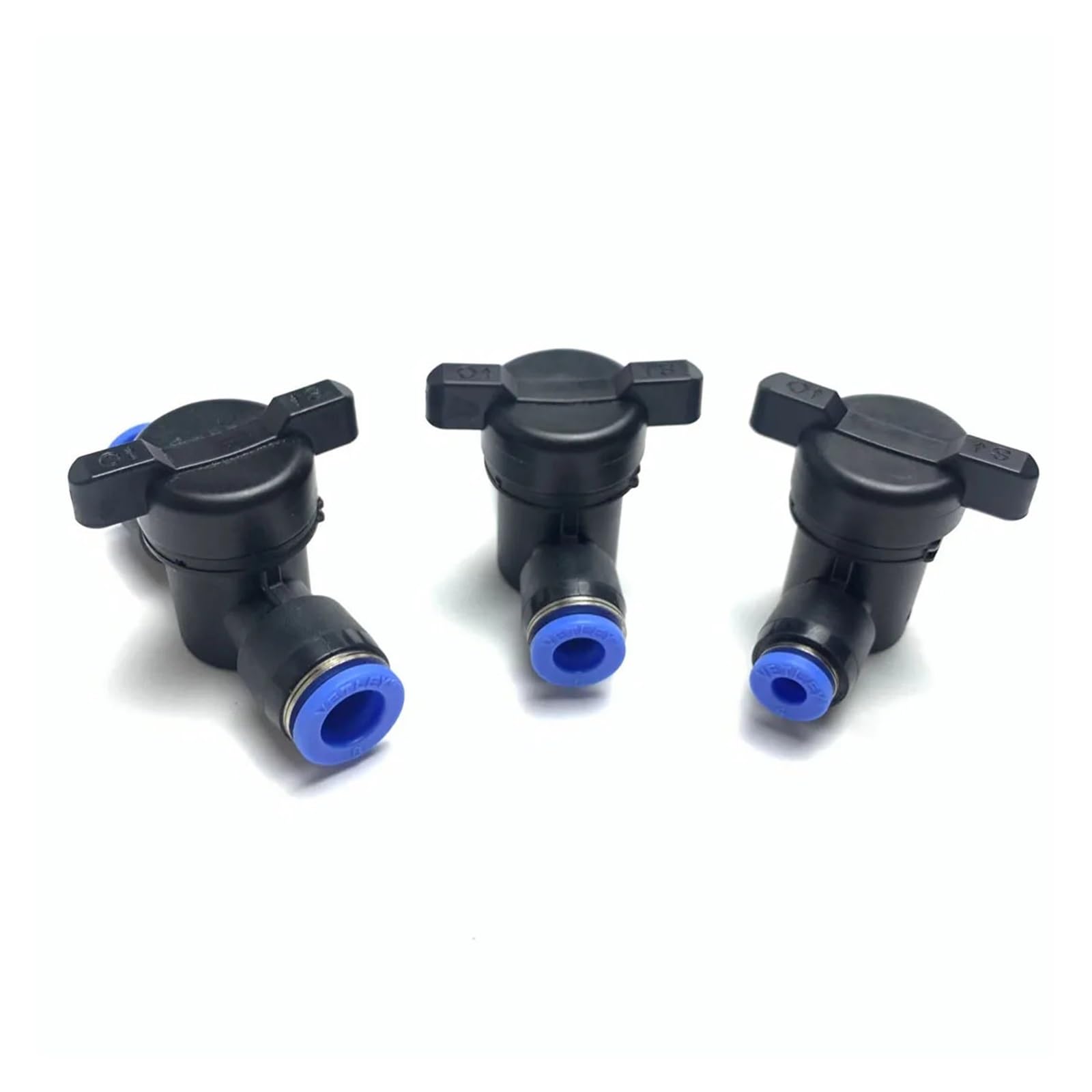 Válvula manual neumática BTC 08 para solucionar fugas de aire e interceptar tuberías de 8mm