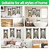 Bahan alamy 3 adesivi da parete 3D, per camera da letto, ufficio, cucina, decorazione da parete (40 x 20 cm) #5