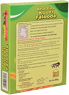 Milkomix Kulfi Falooda King Instant Milk Flavour Drink Milk With Energy Box - 150 G Pack Of 1, Powder