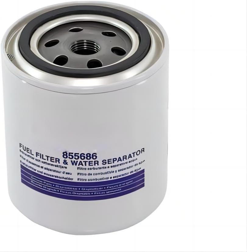 855686 Spin On Fuel Filter Replace Volvo Penta 4-cylinder to V8 AQ Volvo engine,10 Micron