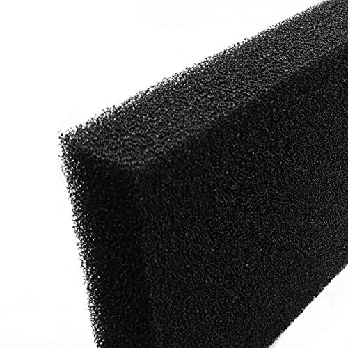 JIH Aquarium Filter Media Sponge Foam Coarse 19.5 x 4.75 x 1.5 inch, Fish Tank Cut to Fit Biochemical Filter Bio Sponge Pad - Thumbnail 2