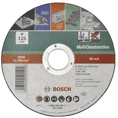 Disque a tronçonner d=125 2609256307 meuleuse - vue 2