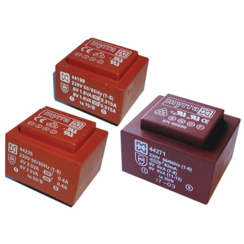 24V ac 2 Output Through Hole PCB Transformer, 10VA