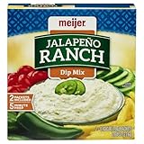 Meijer Jalapeno Ranch Dip Mix 2 Packets Included 5 Minute Prep