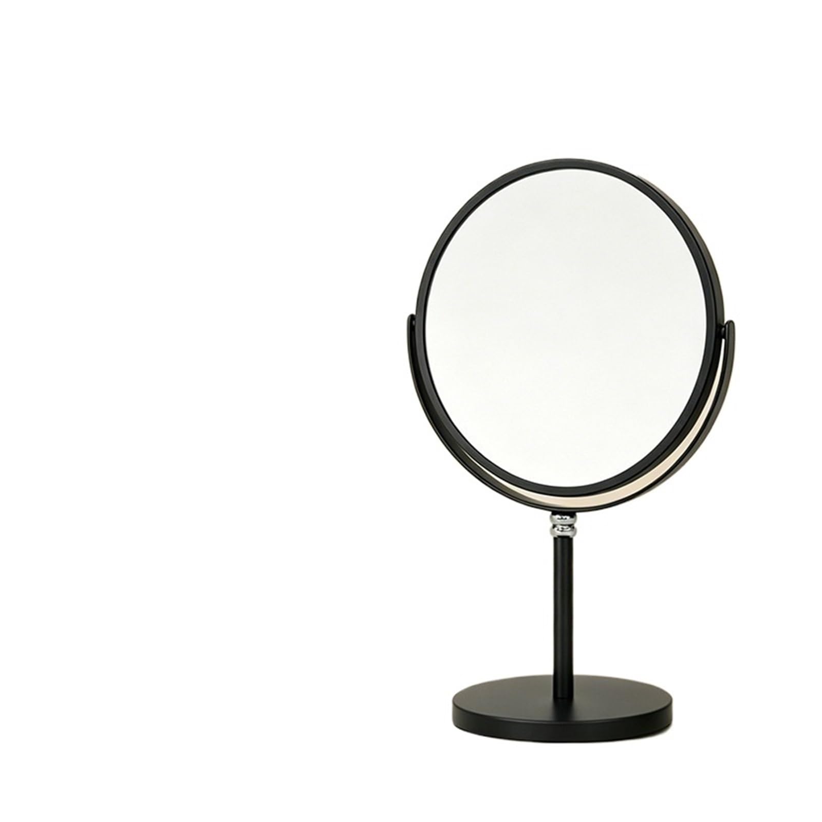 FPJQOBJC Double-sided Black Cosmetic Mirror Desktop 3x Magnifying Mirror