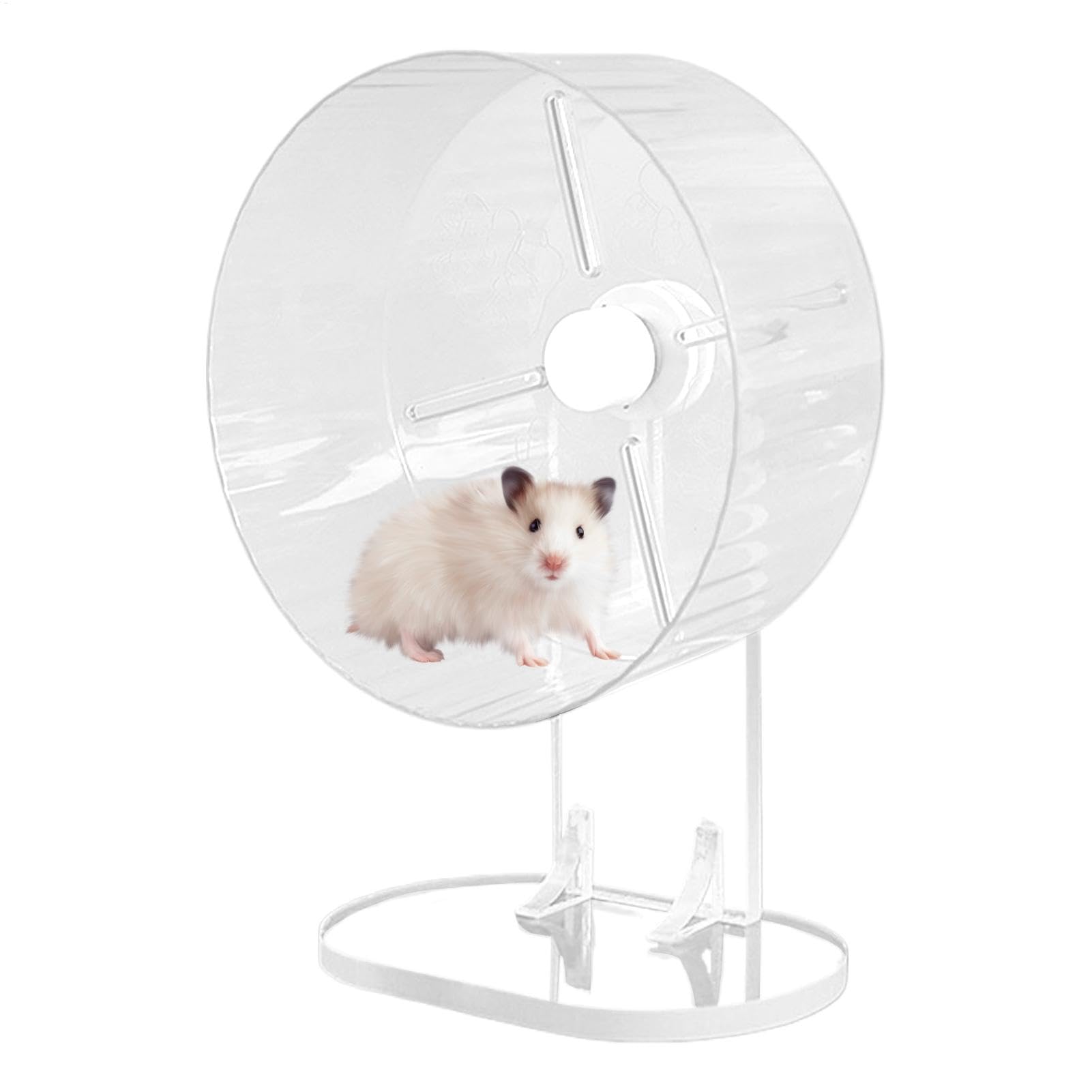 Roue pour hamster de Syrie en acrylique transparent de qualité premium