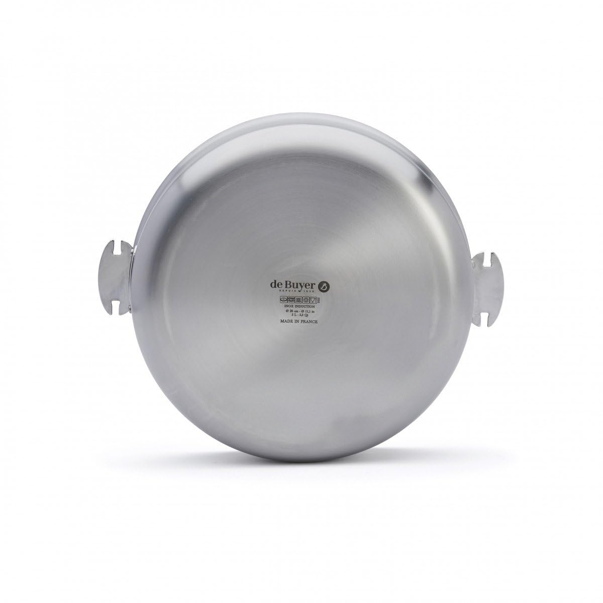 DE BUYER - Sauteuse 28 cm en inox Alchimy Loqy
