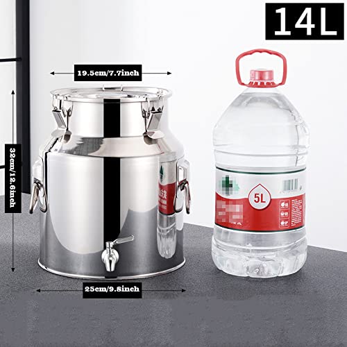 Réservoir à thé en acier inoxydable hermétique avec kit robinet - 6