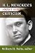 Produktbild H.L. Mencken's Smart Set Criticism