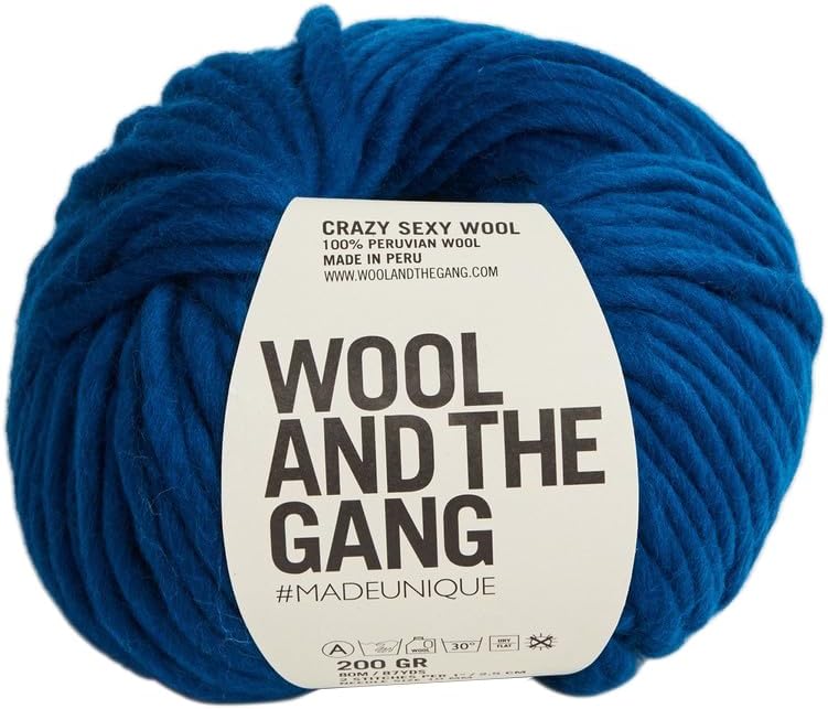 Wool and The Gang Crazy Sexy Wool, Lipstick Red (050), 200g