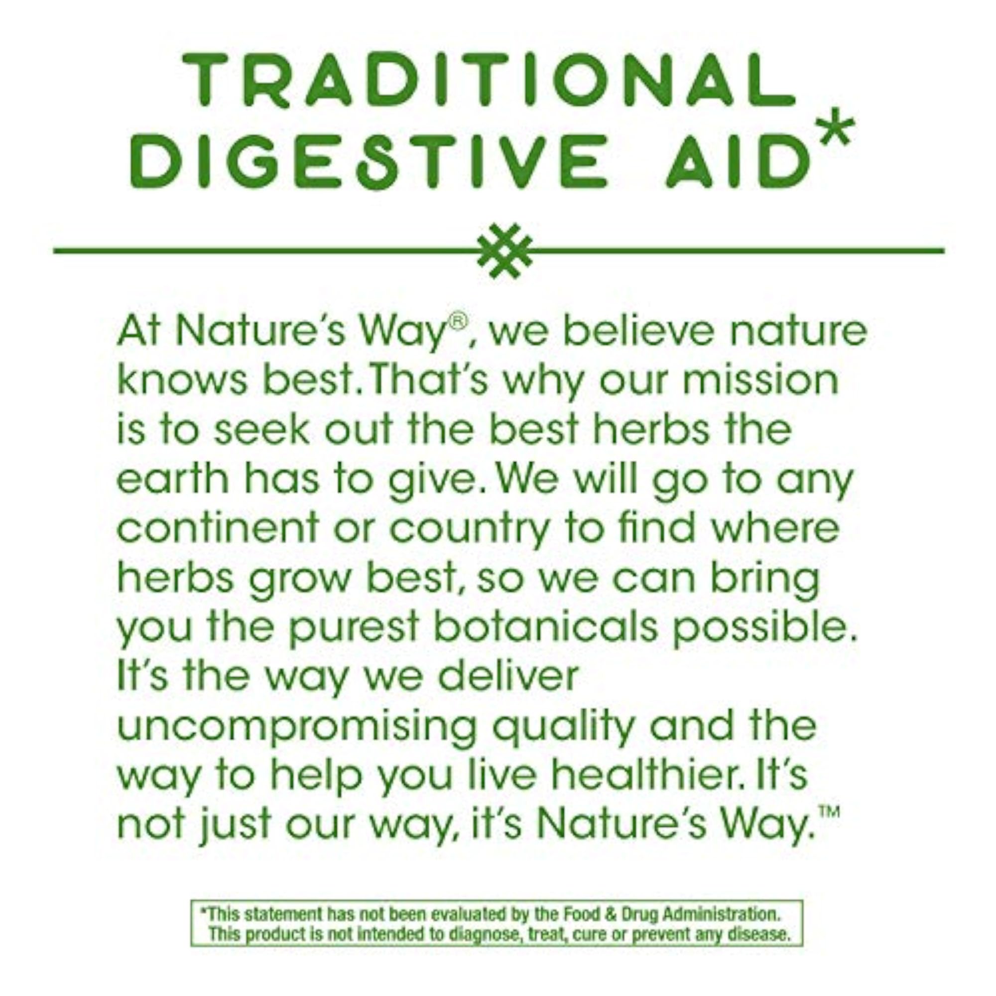 Nature's Way Blessed Thistle, 390 mg, 100 Veggie Caps