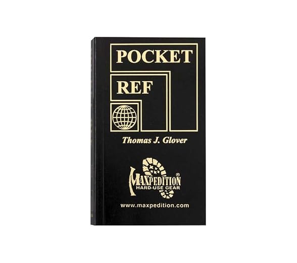 Pocket Ref Glover, Thomas J. 9781885071330 Books