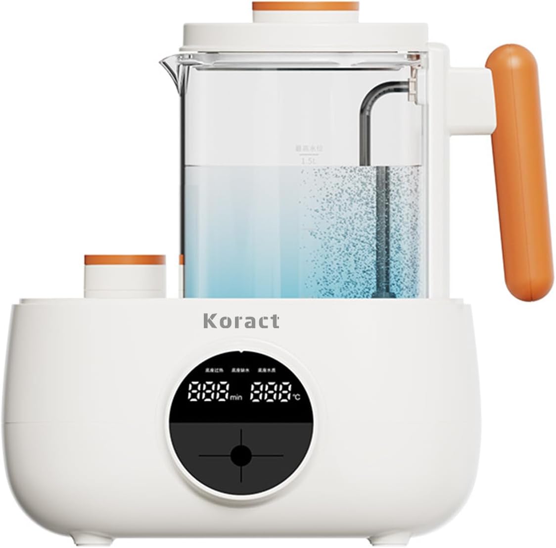 1.5L Multifunctional Hydrogen Water Kettle Jugs, Fast Boil & High-Concentration Hydrogen Infuser with 316 Stainless Steel, Tea Pots for Making Hot/Cold Hydrogen Water, Tea, Coffee & More